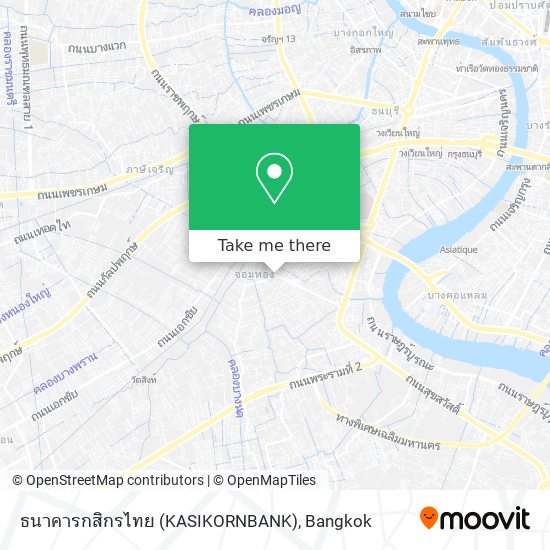 ธนาคารกสิกรไทย (KASIKORNBANK) map