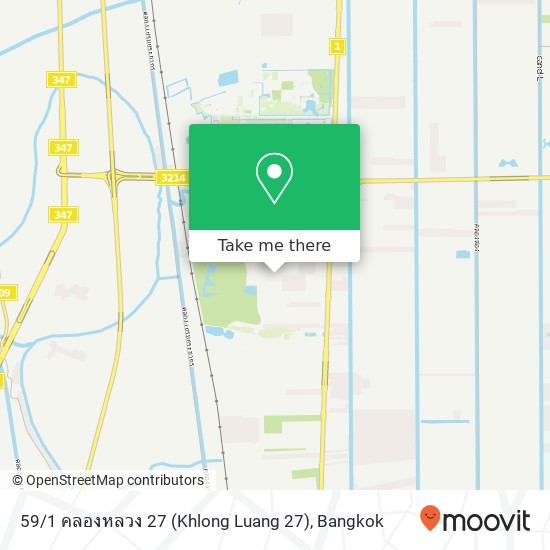 59 / 1 คลองหลวง 27 (Khlong Luang 27) map