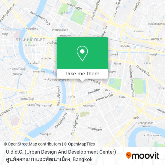U.d.d.C. (Urban Design And Development Center) ศูนย์ออกแบบและพัฒนาเมือง map