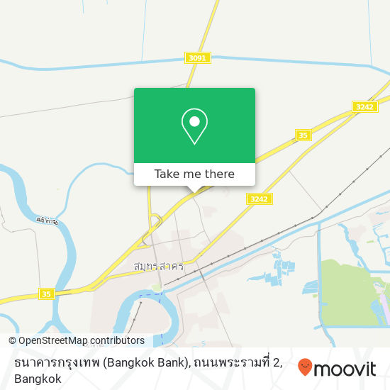 ธนาคารกรุงเทพ (Bangkok Bank), ถนนพระรามที่ 2 map