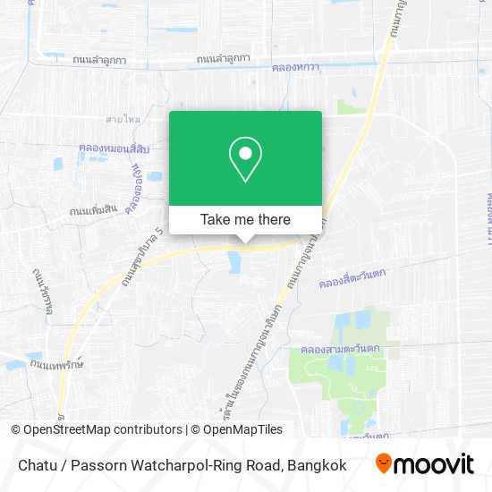 Chatu / Passorn Watcharpol-Ring Road map