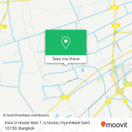 ถนน บางบอน ซอย 7, บางบอน, กรุงเทพมหานคร 10150 map