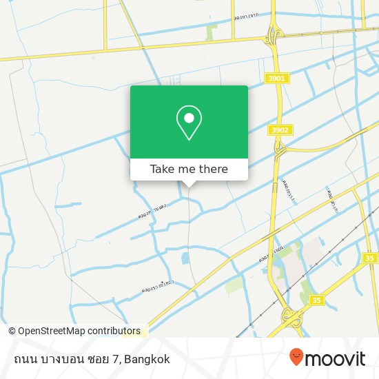 ถนน บางบอน ซอย 7 map