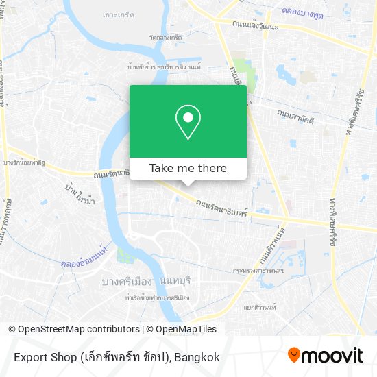 Export Shop (เอ็กซ์พอร์ท ช้อป) map