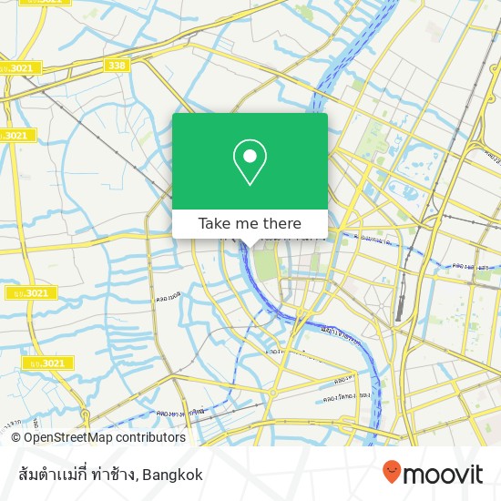 ส้มตำเเม่กี่ ท่าช้าง map