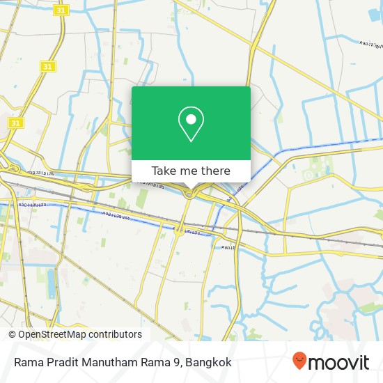 Rama Pradit Manutham Rama 9 map