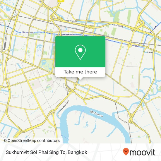 Sukhumvit Soi Phai Sing To map