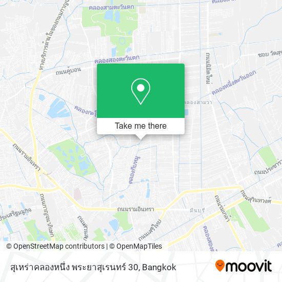 สุเหร่าคลองหนึ่ง พระยาสุเรนทร์ 30 map