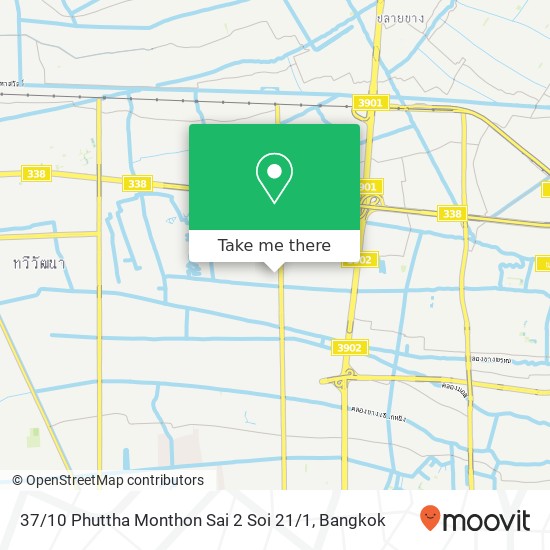 37 / 10 Phuttha Monthon Sai 2 Soi 21 / 1 map