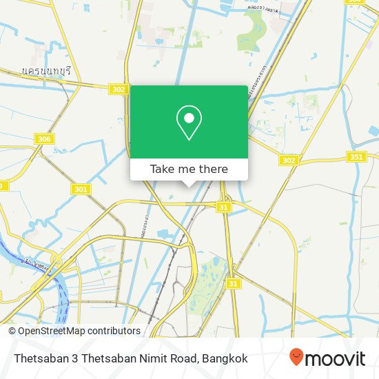 Thetsaban 3 Thetsaban Nimit Road map