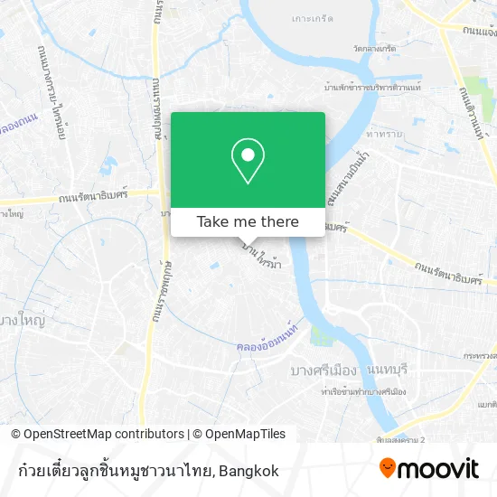 ก๋วยเตี๋ยวลูกชิ้นหมูชาวนาไทย map