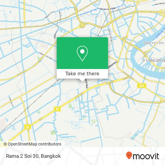 Rama 2 Soi 30 map