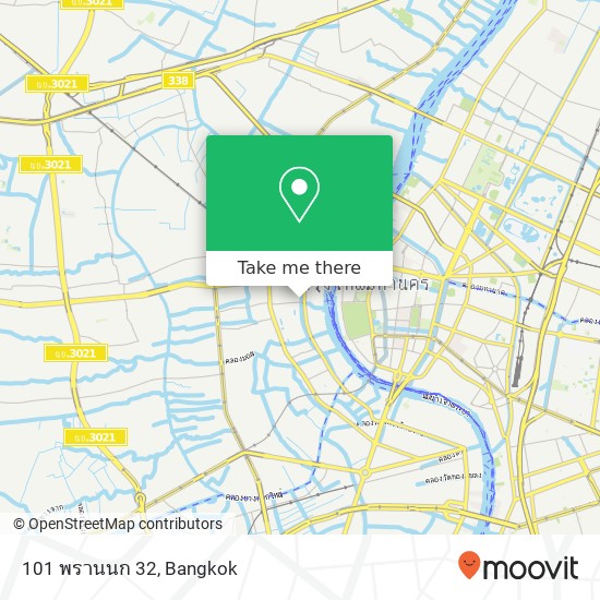 101 พรานนก 32 map