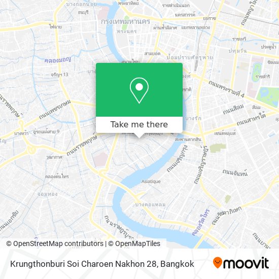 Krungthonburi Soi Charoen Nakhon 28 map