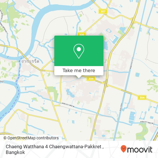 Chaeng Watthana 4 Chaengwattana-Pakkret map