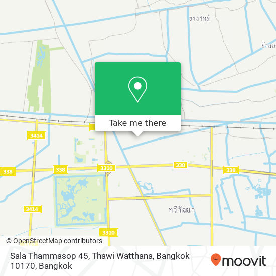 Sala Thammasop 45, Thawi Watthana, Bangkok 10170 map