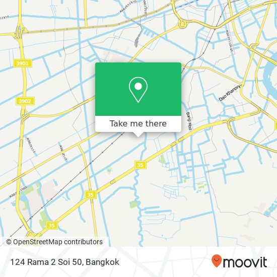 124 Rama 2 Soi 50 map
