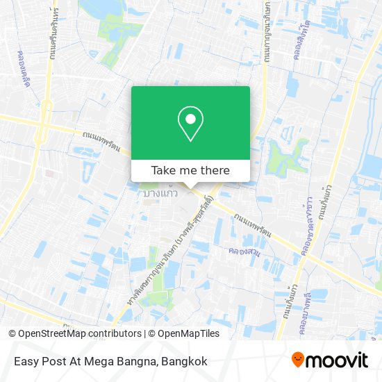 Easy Post At Mega Bangna map