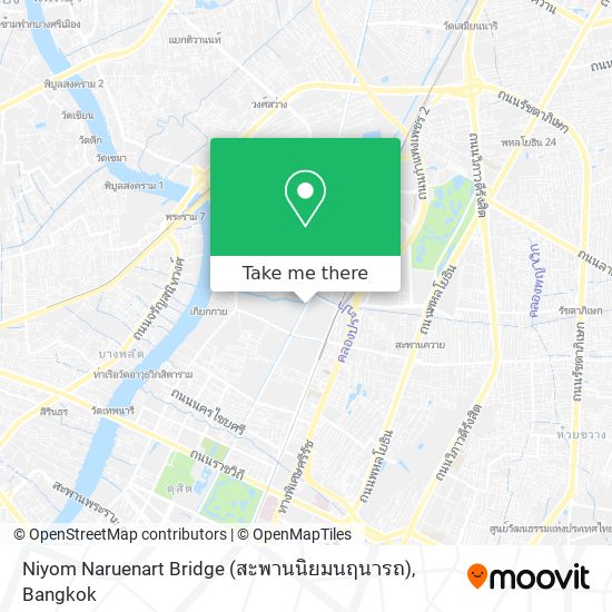 Niyom Naruenart Bridge (สะพานนิยมนฤนารถ) map