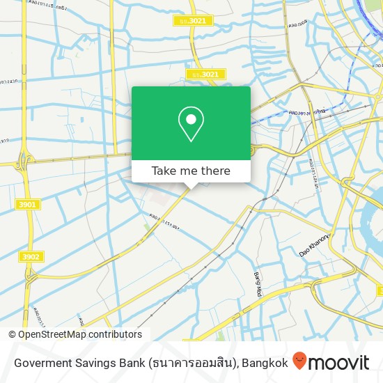 Goverment Savings Bank (ธนาคารออมสิน) map