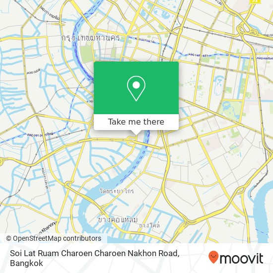 Soi Lat Ruam Charoen Charoen Nakhon Road map