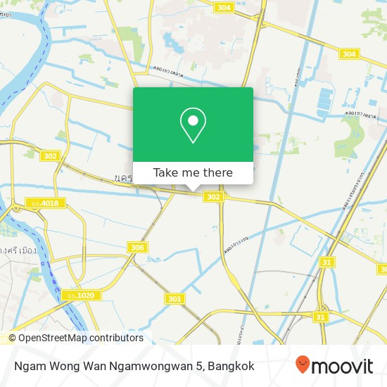 Ngam Wong Wan Ngamwongwan 5 map