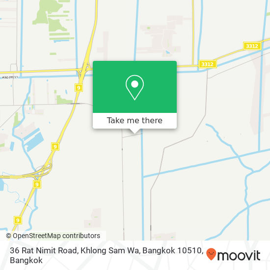 36 Rat Nimit Road, Khlong Sam Wa, Bangkok 10510 map