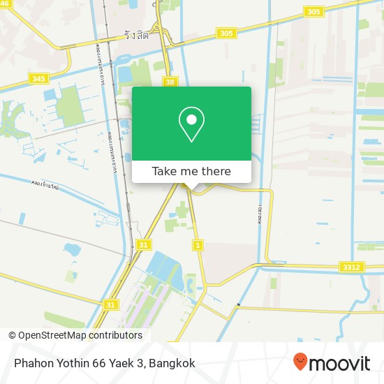 Phahon Yothin 66 Yaek 3 map
