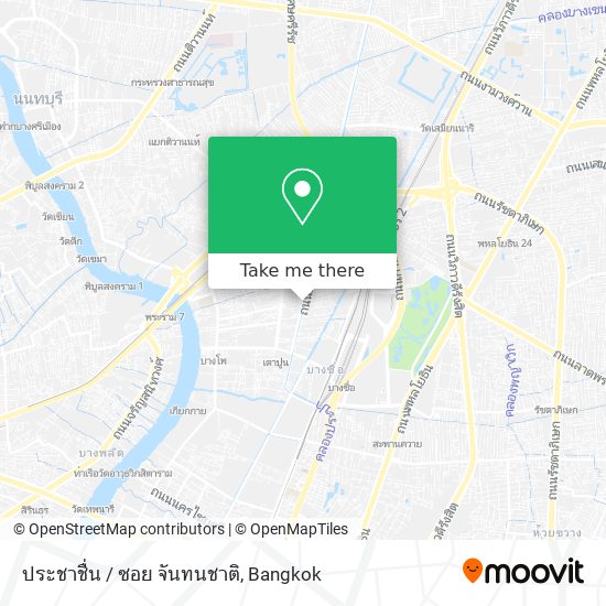 ประชาชื่น / ซอย จันทนชาติ map