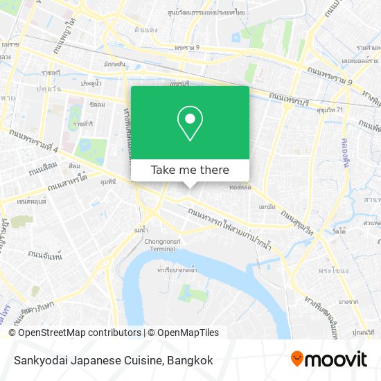 Sankyodai Japanese Cuisine map