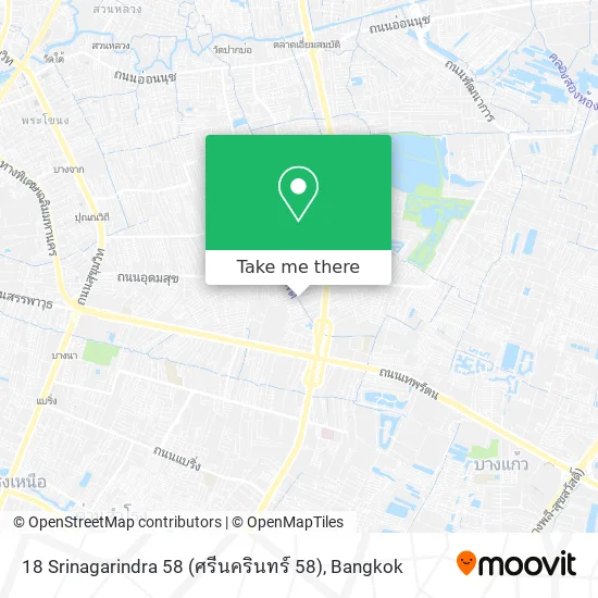 18 Srinagarindra 58 (ศรีนครินทร์ 58) map