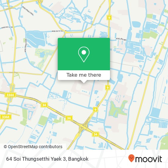 64 Soi Thungsetthi Yaek 3 map