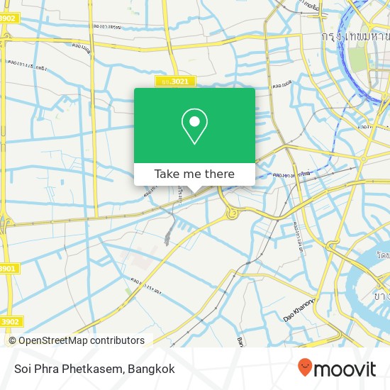 Soi Phra Phetkasem map