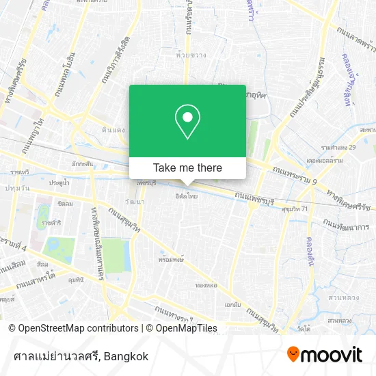 ศาลแม่ย่านวลศรี map