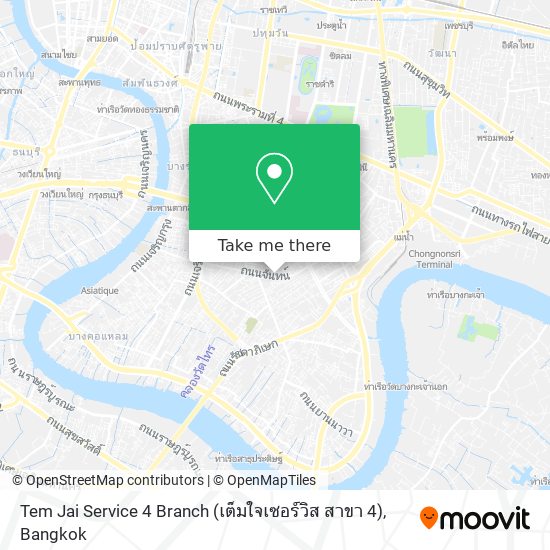 Tem Jai Service 4 Branch (เต็มใจเซอร์วิส สาขา 4) map