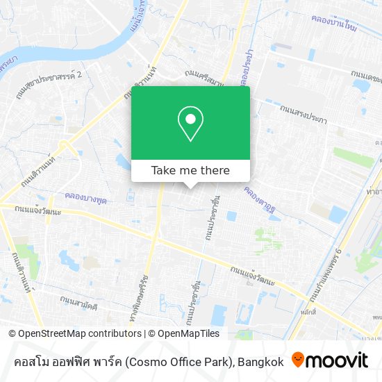 คอสโม ออฟฟิศ พาร์ค (Cosmo Office Park) map