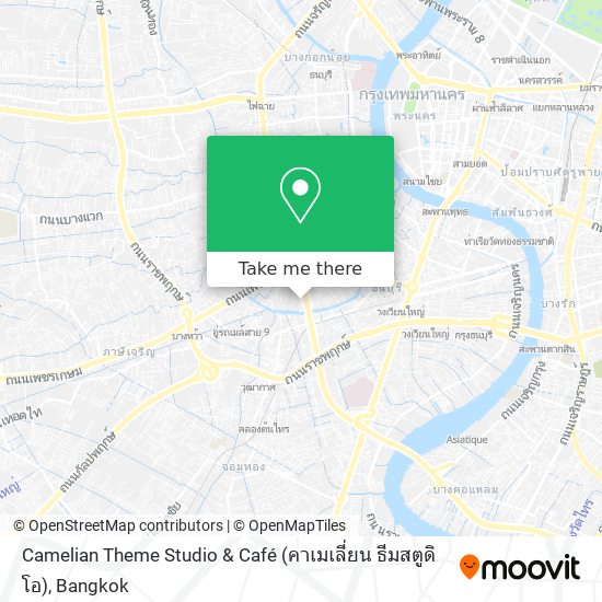 Camelian Theme Studio & Café (คาเมเลี่ยน ธีมสตูดิโอ) map