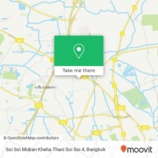 Soi Soi Muban Kheha Thani Soi Soi 4 map