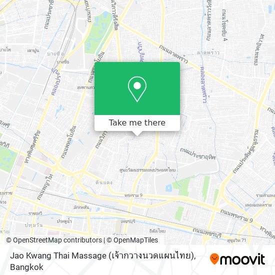 Jao Kwang Thai Massage (เจ้ากวางนวดแผนไทย) map