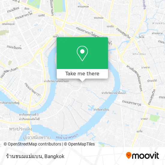 ร้านขนมแม่แบน map
