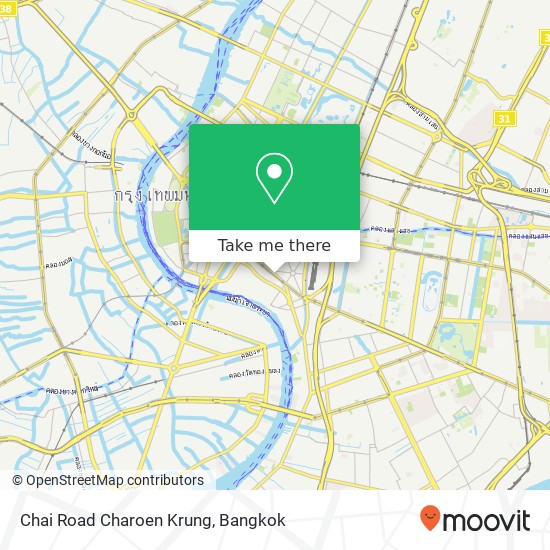 Chai Road Charoen Krung map