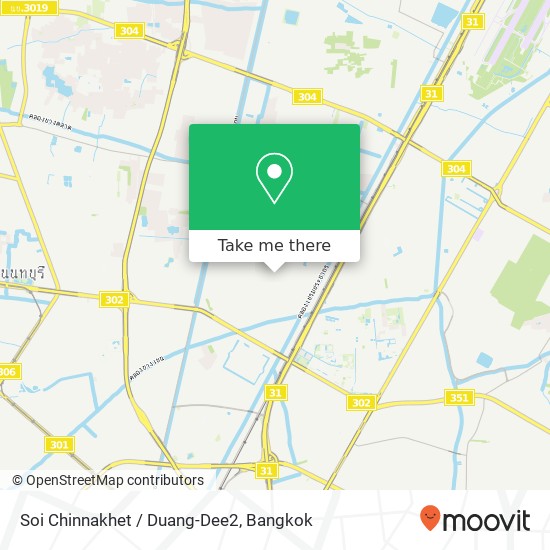 Soi Chinnakhet / Duang-Dee2 map