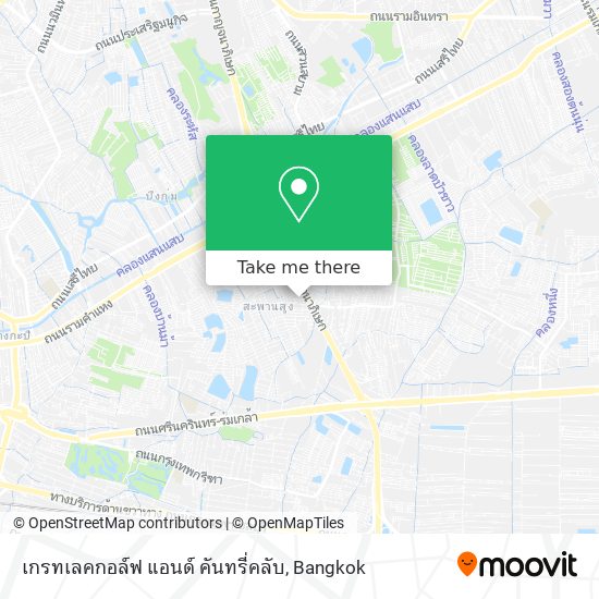 เกรทเลคกอล์ฟ แอนด์ คันทรี่คลับ map