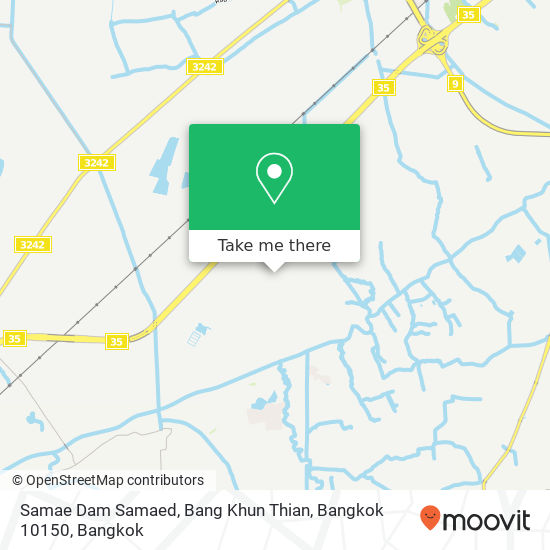 Samae Dam Samaed, Bang Khun Thian, Bangkok 10150 map