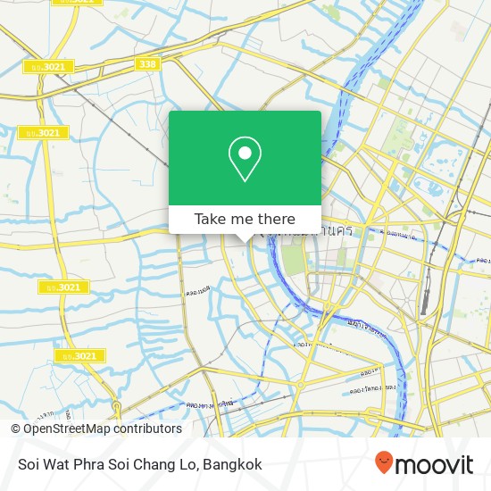 Soi Wat Phra Soi Chang Lo map