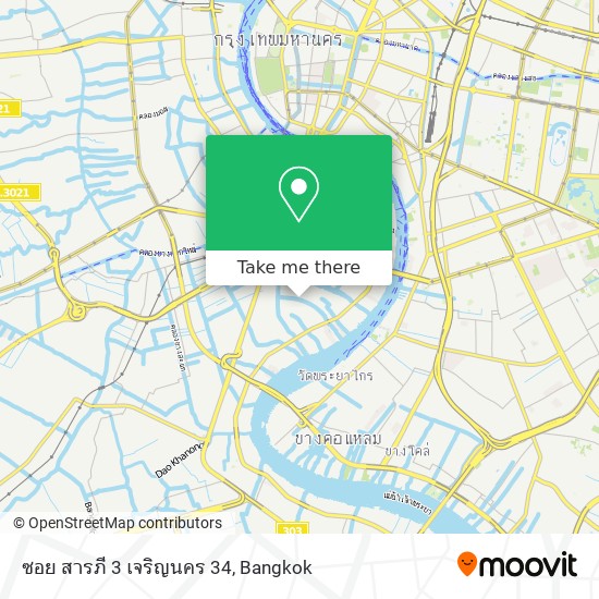 ซอย สารภี 3 เจริญนคร 34 map