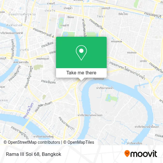 Rama III Soi 68 map
