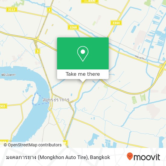 มงคลการยาง (Mongkhon Auto Tire) map
