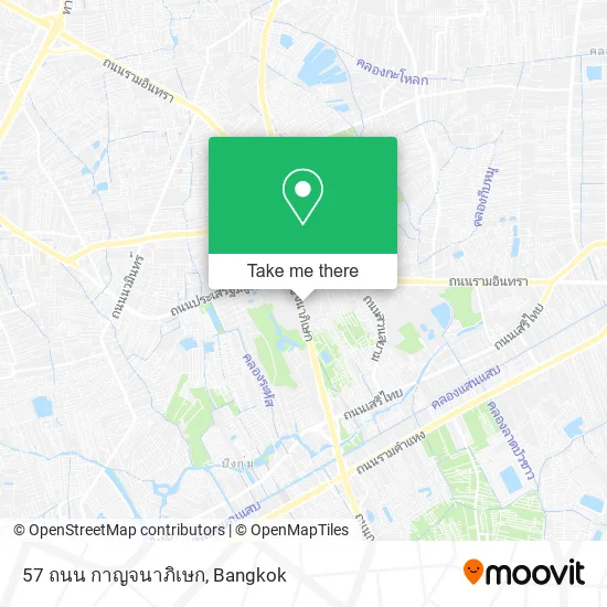 57 ถนน กาญจนาภิเษก map