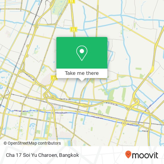 Cha 17 Soi Yu Charoen map